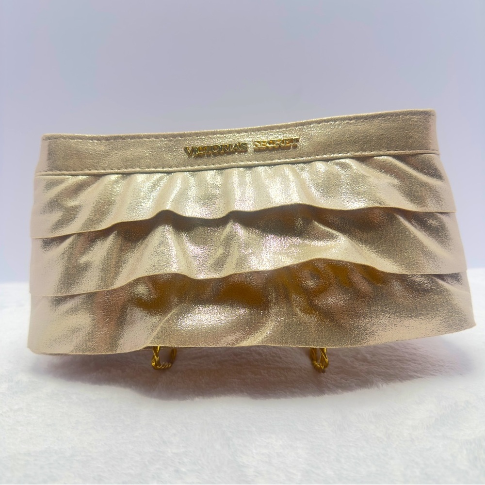 Victoria’s Secret Ruffled Clutch Bag